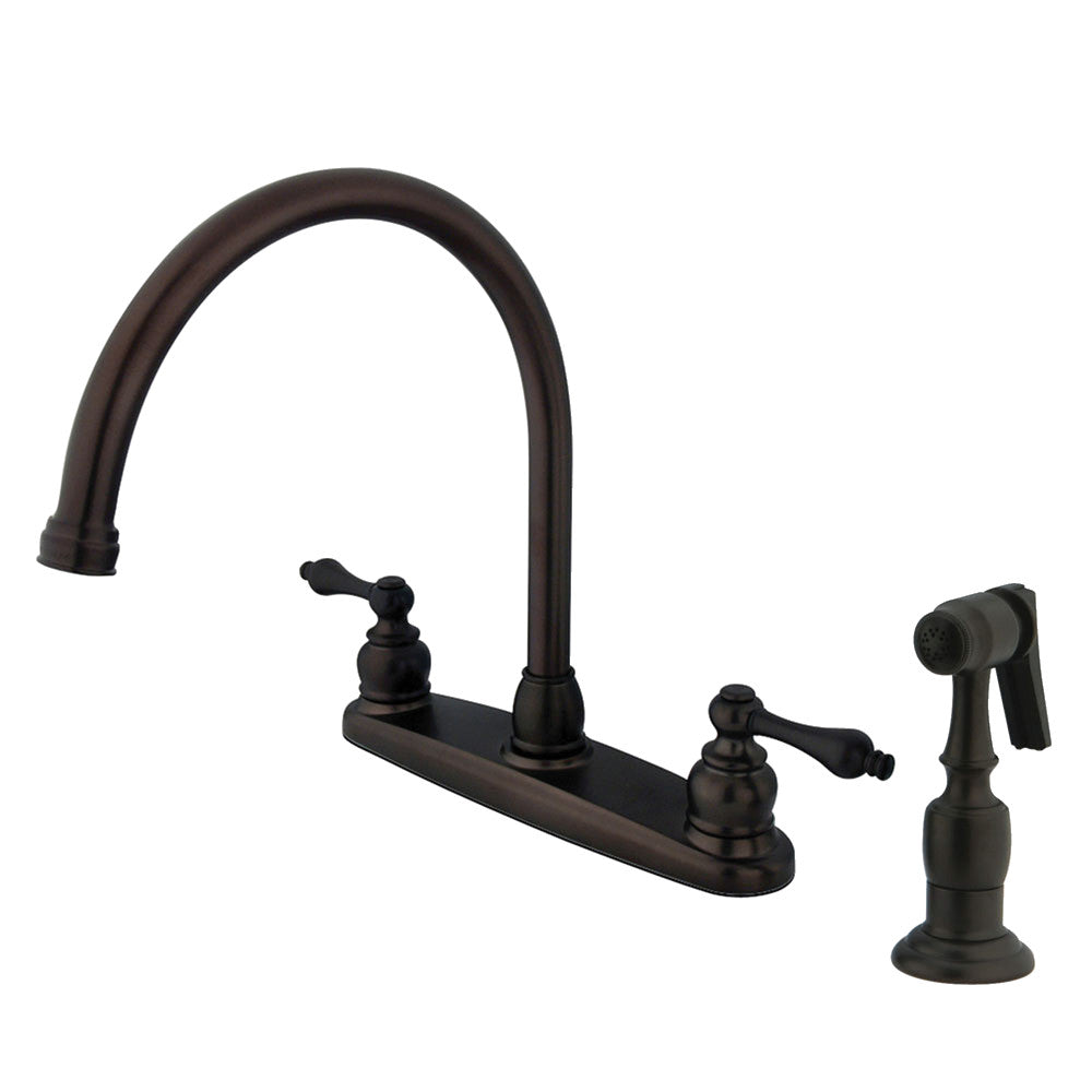 Vintage Centerset Kitchen Faucet in Oil Rubbed Bronze