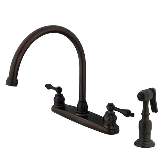Vintage Centerset Kitchen Faucet in Oil Rubbed Bronze