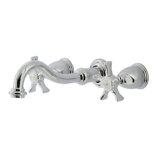 Hamilton Wall-Mount Bathroom Faucet in Polished Chrome