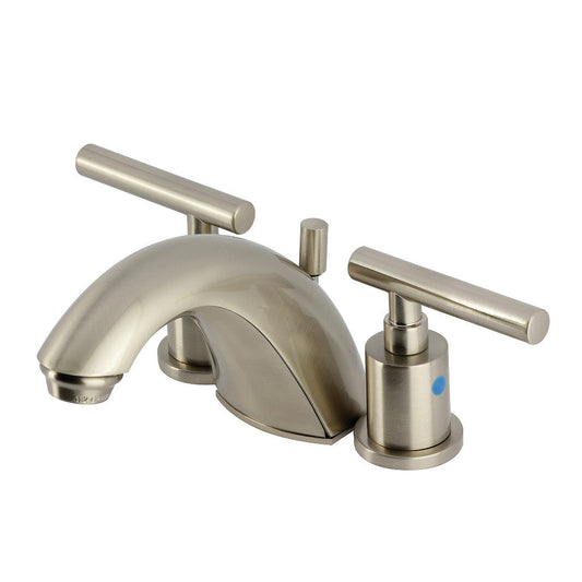 Manhattan Widespread Bathroom Faucet in Brushed Nickel