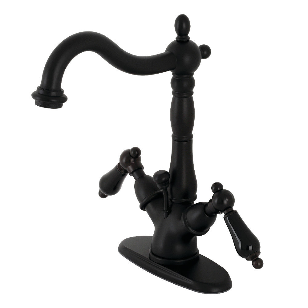 Duchess 4 Inch Centerset Bathroom Faucet in Matte Black
