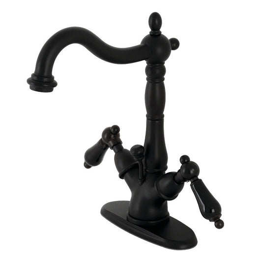 Duchess 4 Inch Centerset Bathroom Faucet in Matte Black