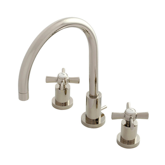 Millennium Widespread Bathroom Faucet in Polished Nickel