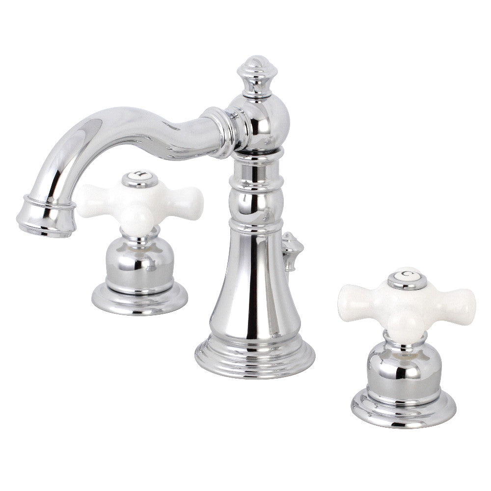 American Classic Widespread Bathroom Faucet in Polished Chrome