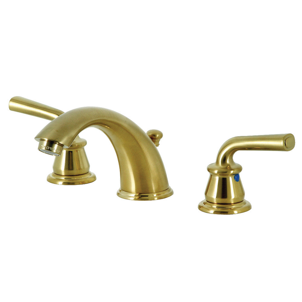 Restoration Widespread Bathroom Faucet in Brushed Brass