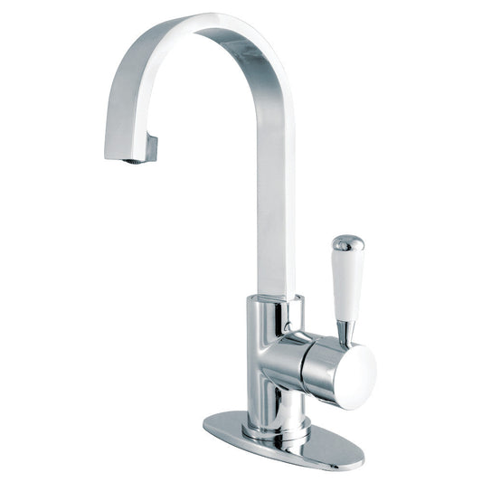Paris Single-Hole Bathroom Faucet in Polished Chrome