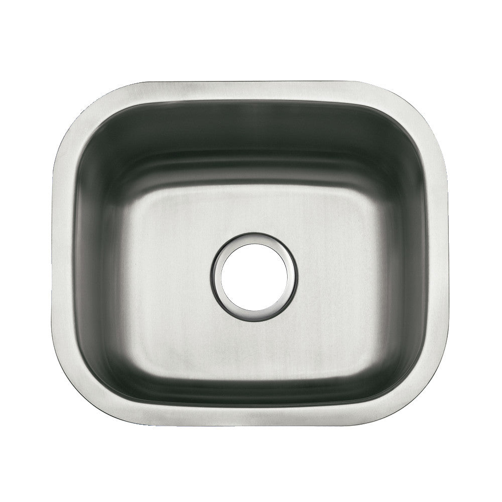 Loft 16 Inch Bar Prep Sink in Brushed Stainless