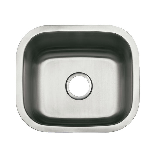 Loft 16 Inch Bar Prep Sink in Brushed Stainless