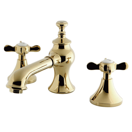 Essex Widespread Bathroom Faucet in Polished Brass