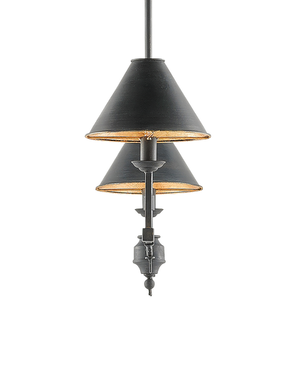 Prosperity Black Rectangular Chandelier