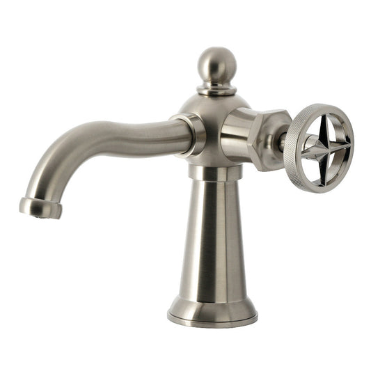 Ostro Single-Hole Bathroom Faucet in Brushed Nickel