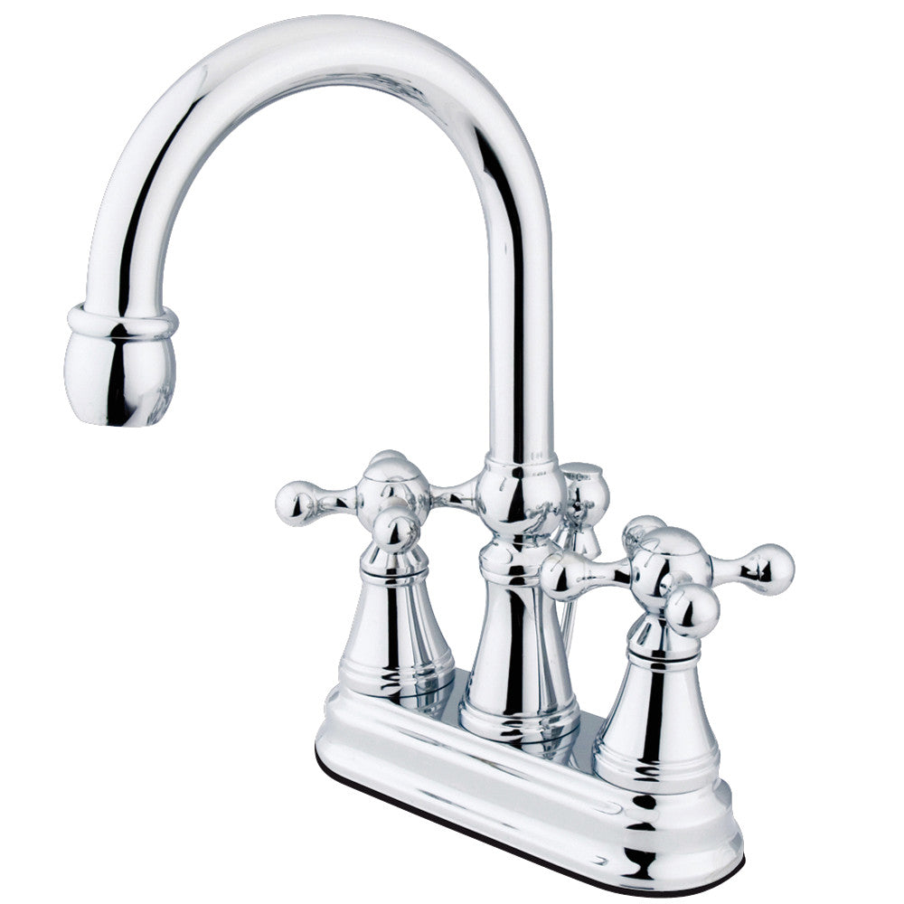 Governor 4 Inch Centerset Bathroom Faucet in Polished Chrome
