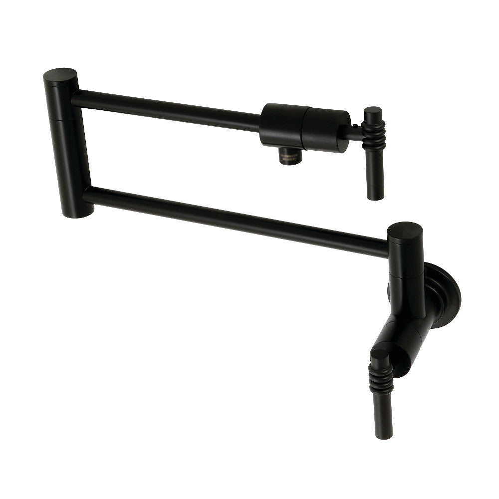Milano Pot Filler Faucet in Matte Black