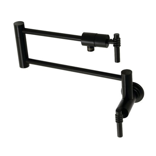 Milano Pot Filler Faucet in Matte Black