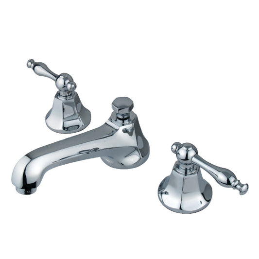 Naples Widespread Bathroom Faucet in Polished Chrome