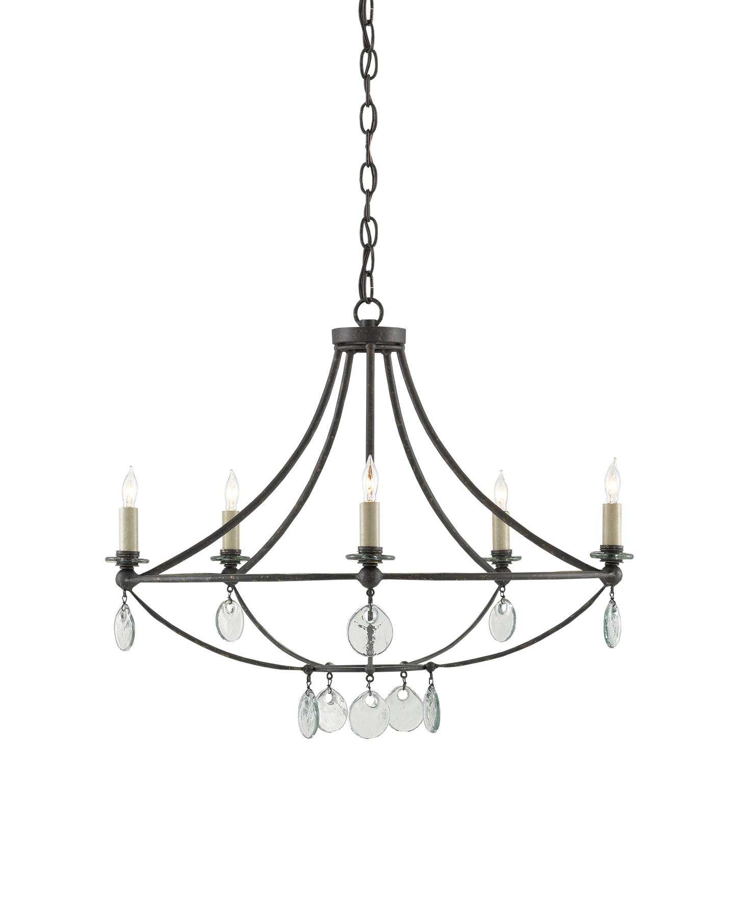Novella Small Black Chandelier