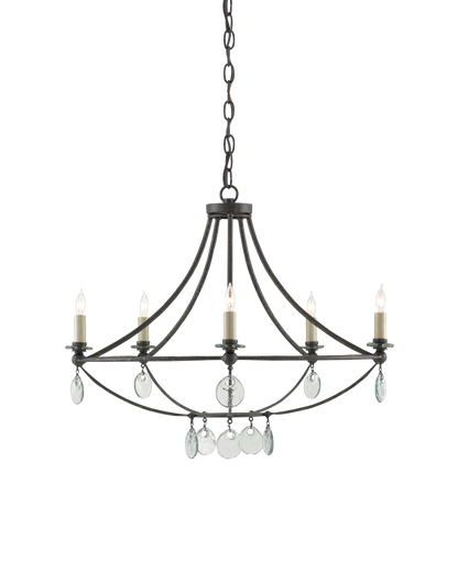 Novella Small Black Chandelier
