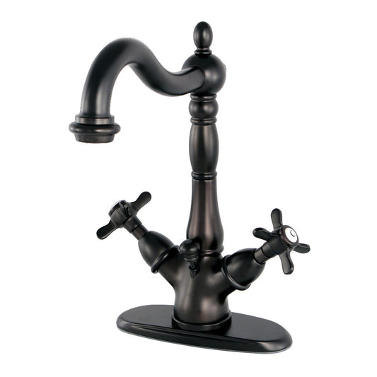 Essex 4 Inch Centerset Bathroom Faucet in Oil Rubbed Bronze