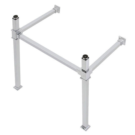 Fauceture 28 Inch Console Sink in Polished Chrome