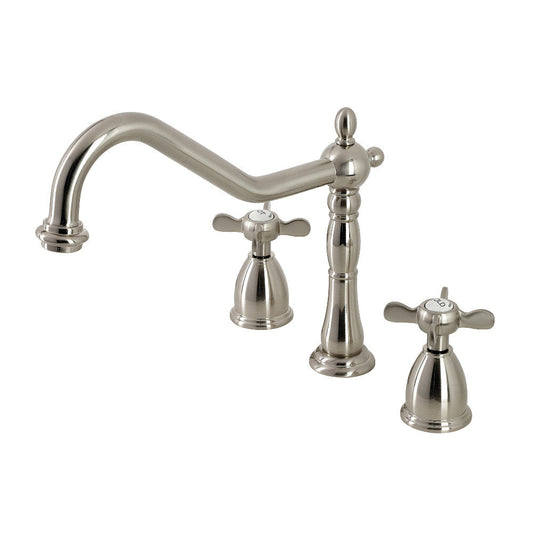 Essex Widespread Kitchen Faucet in Brushed Nickel