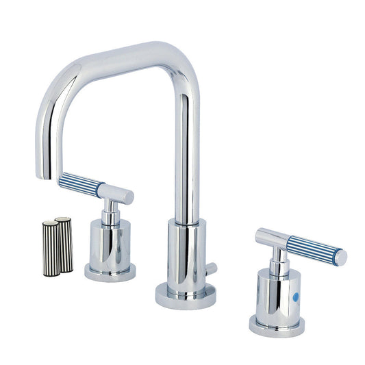 Verona Widespread Bathroom Faucet in Polished Chrome