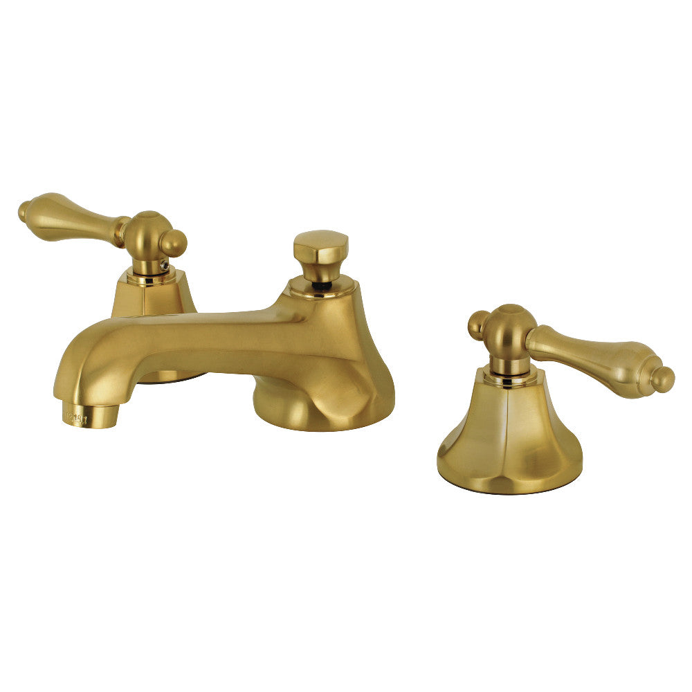 Metropolitan Widespread Bathroom Faucet in Brushed Brass
