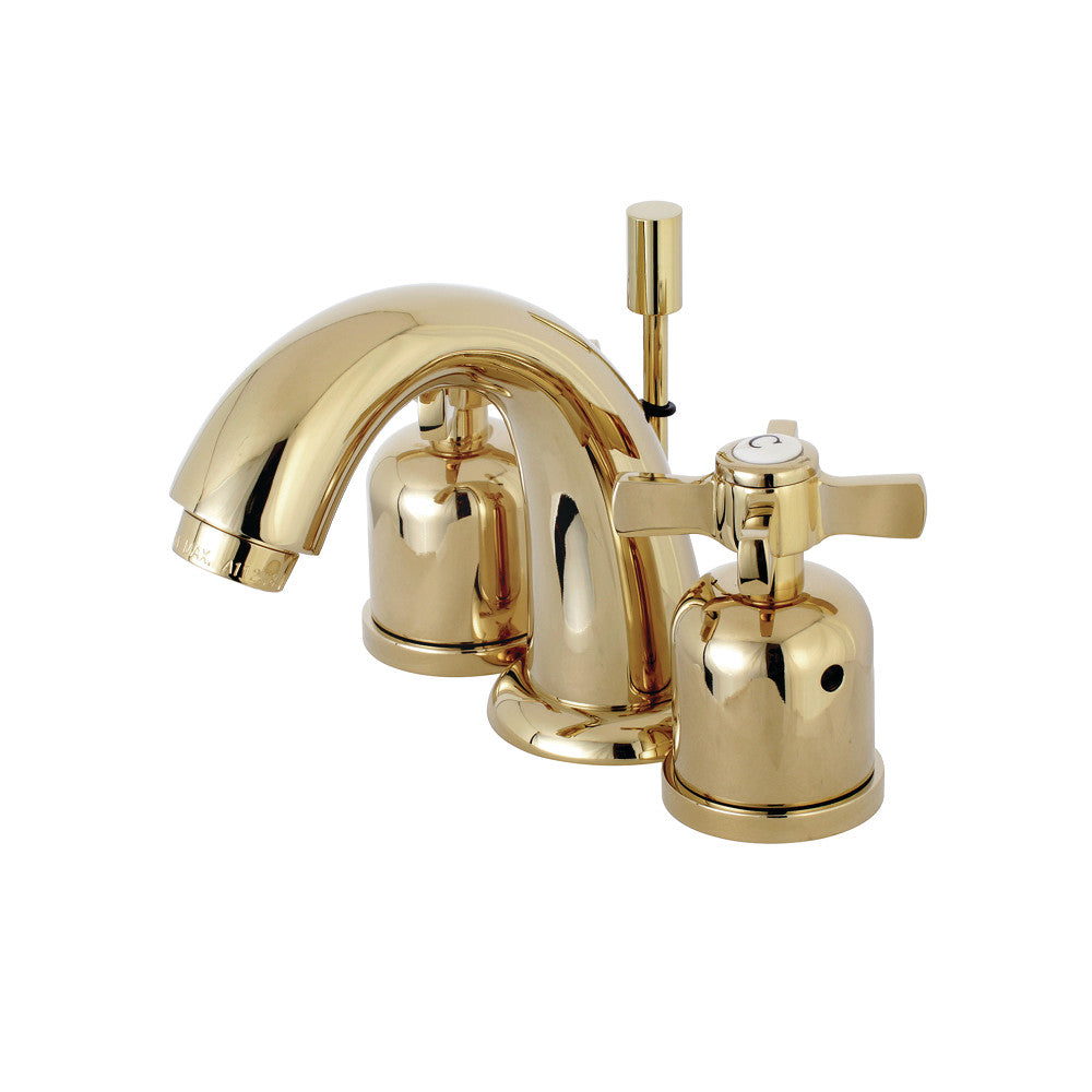 Millennium Widespread Bathroom Faucet in Polished Brass