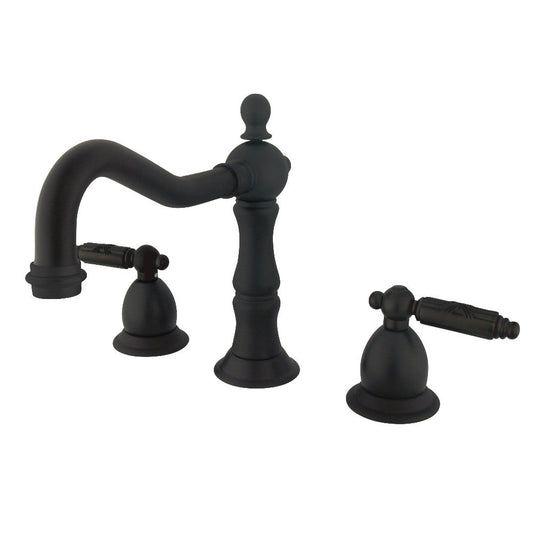 Heritage Widespread Bathroom Faucet in Oil Rubbed Bronze
