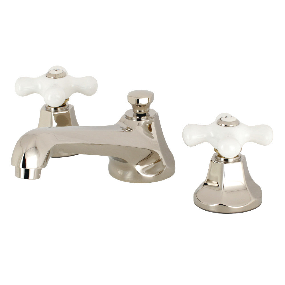 Metropolitan Widespread Bathroom Faucet in Polished Nickel