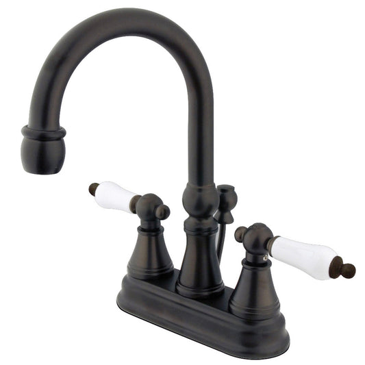 Governor 4 Inch Centerset Bathroom Faucet in Oil Rubbed Bronze