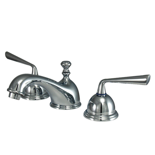 Silver Sage Widespread Bathroom Faucet in Polished Chrome