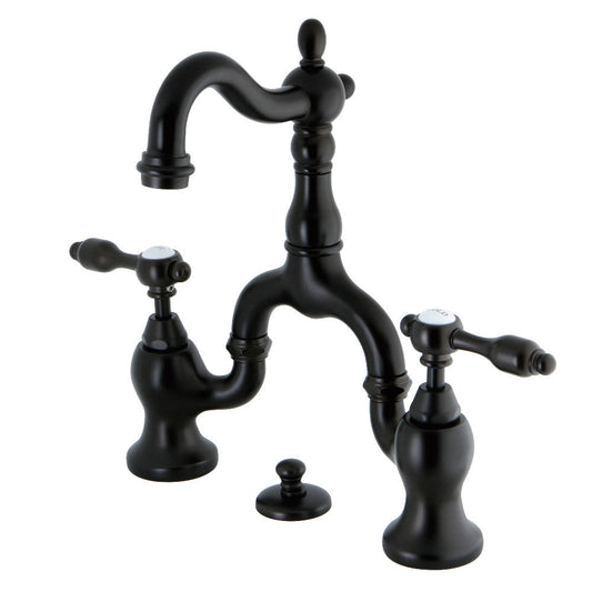 Tudor Bridge Bathroom Faucet in Oil Rubbed Bronze