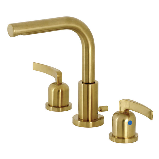 Centurion Widespread Bathroom Faucet in Brushed Brass