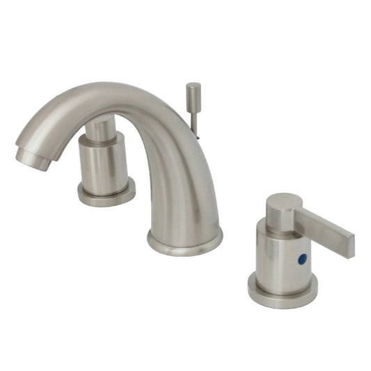 NuvoFusion Widespread Bathroom Faucet in Brushed Nickel