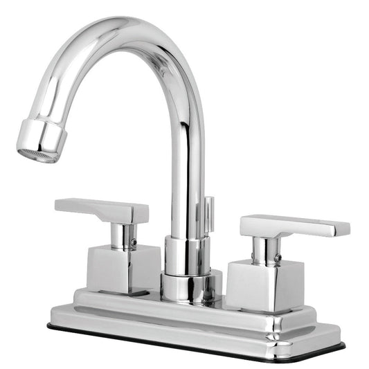 Executive 4 Inch Centerset Bathroom Faucet in Polished Chrome