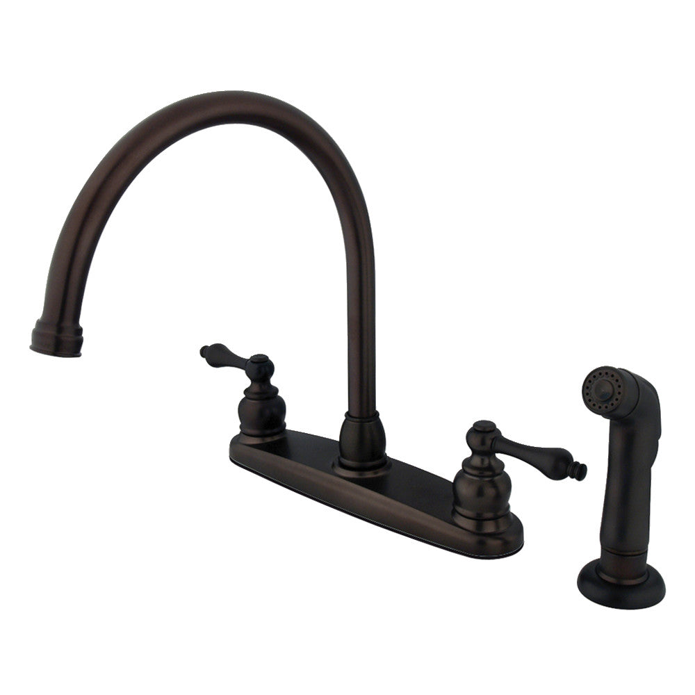 Vintage Centerset Kitchen Faucet in Oil Rubbed Bronze