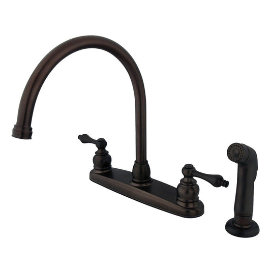 Vintage Centerset Kitchen Faucet in Oil Rubbed Bronze