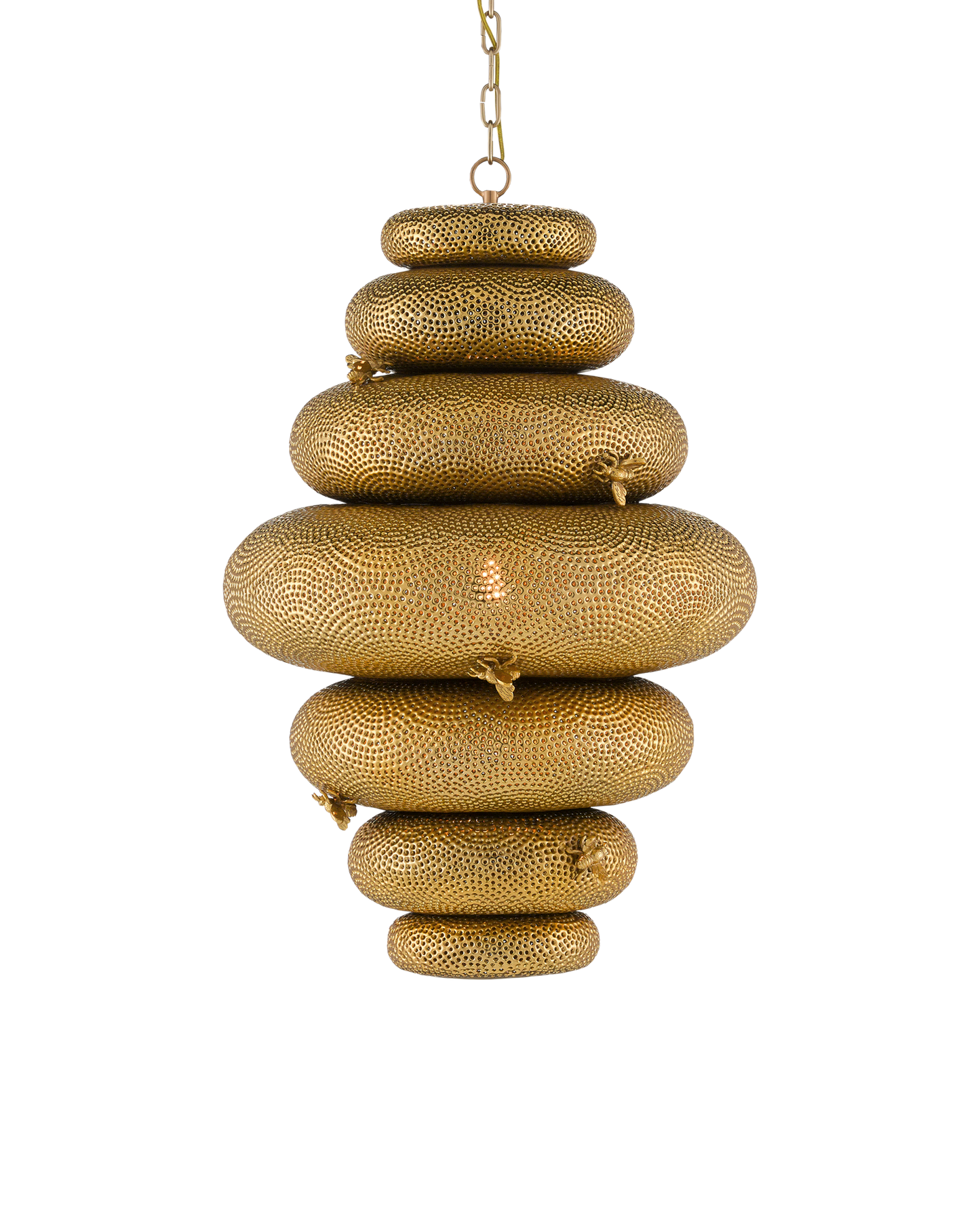 Bee My Honey Gold Chandelier