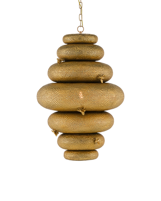 Bee My Honey Gold Chandelier