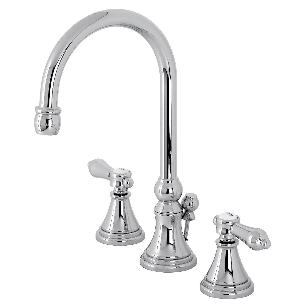Heirloom Widespread Bathroom Faucet in Polished Chrome