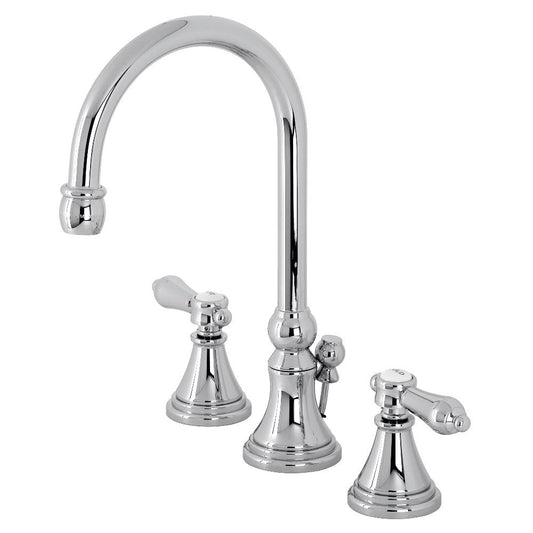 Heirloom Widespread Bathroom Faucet in Polished Chrome