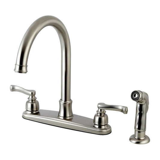 Royale Centerset Kitchen Faucet in Brushed Nickel