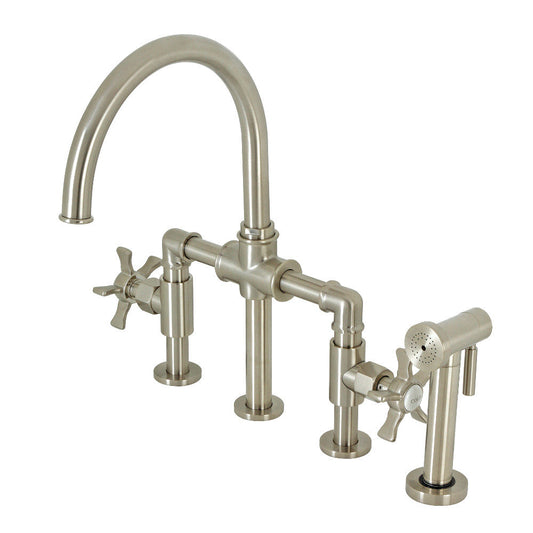 Hamilton Bridge Kitchen Faucet in Brushed Nickel