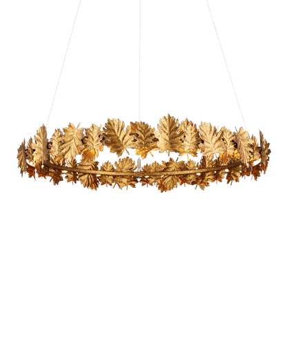 English Oak Chandelier