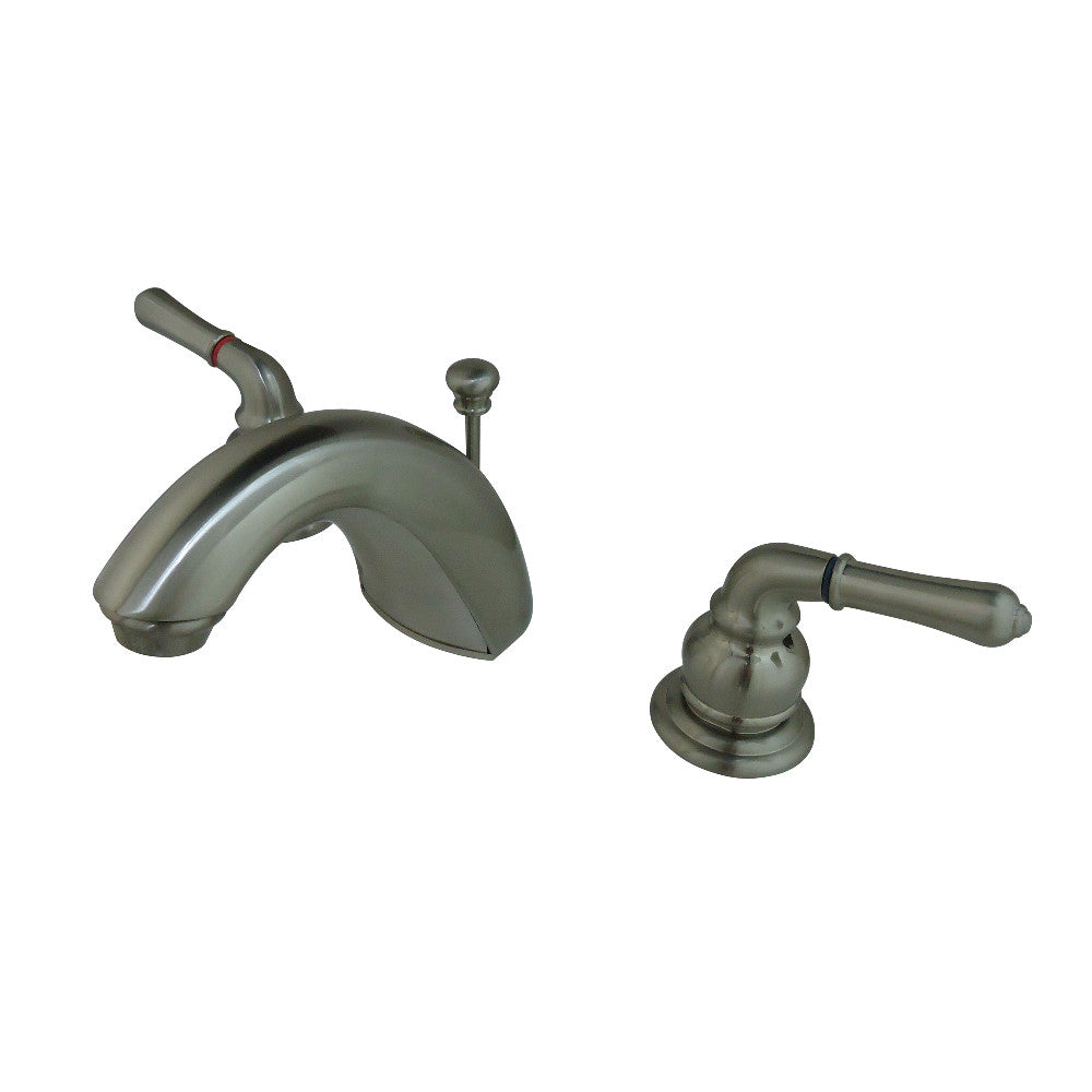 Widespread Bathroom Faucet in Brushed Nickel