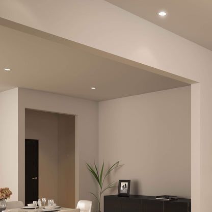6 Inch Round LED Recessed Panel Light with Multi Trim