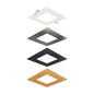 6 Inch Square LED Recessed Panel Light with Multi Trim