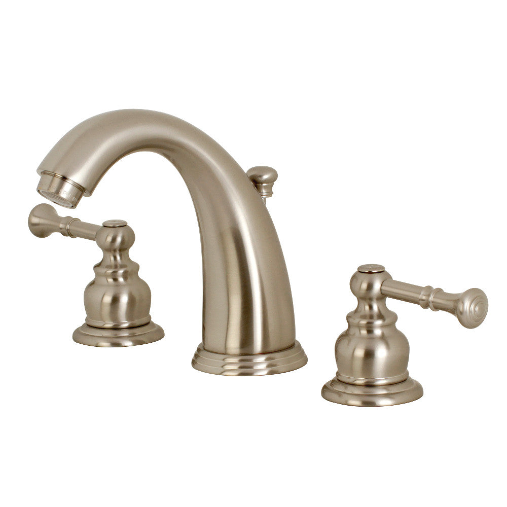 Naples Widespread Bathroom Faucet in Brushed Nickel