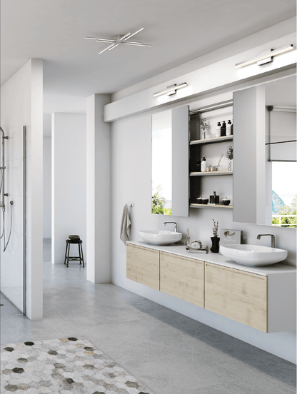 32 Inch Star LED Flush Mount