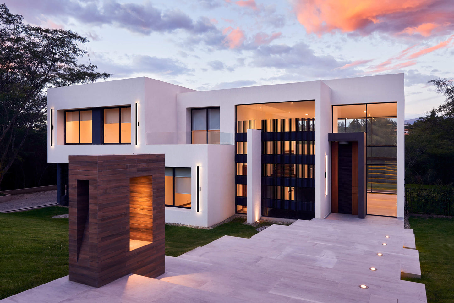 Slim decorative Outdoor modern wall sconce 5CCT